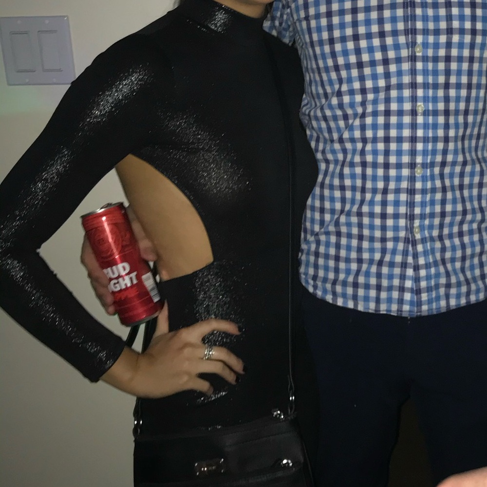 Black sparkly dress